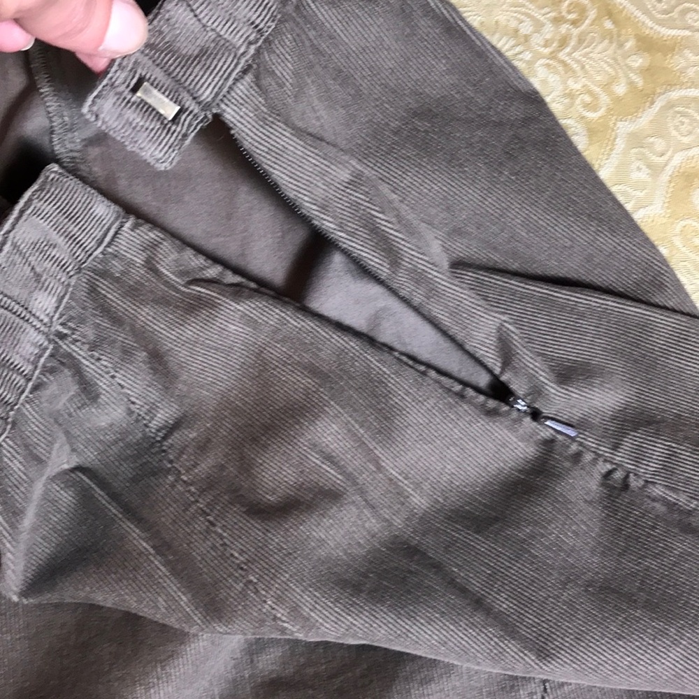 🌺 SALE J. Jill corduroy skirt xsp taupe - Picture 6 of 6